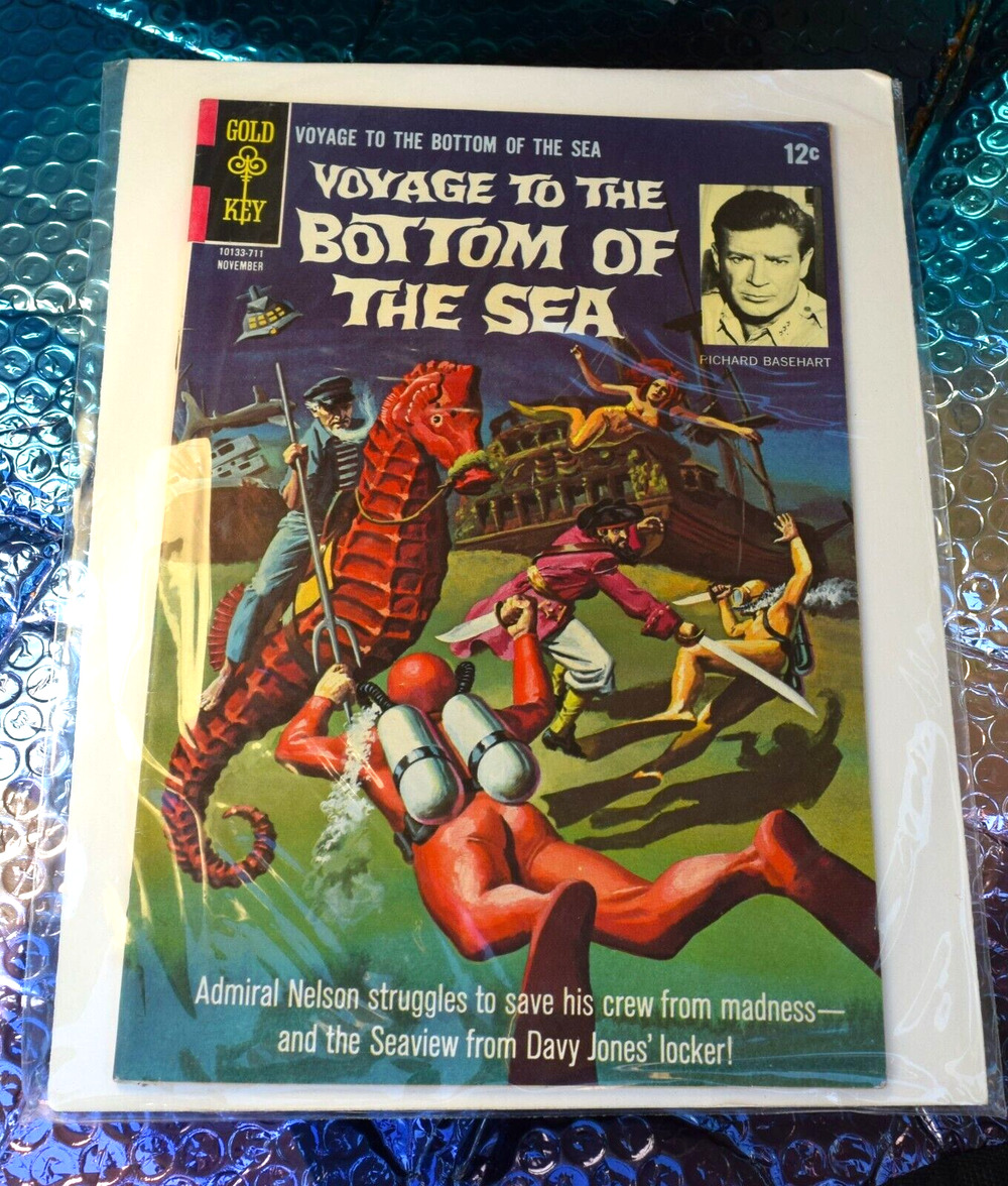 Voyage To The Bottom of The Sea #10 Gold Key Comics 1967 GD/VG